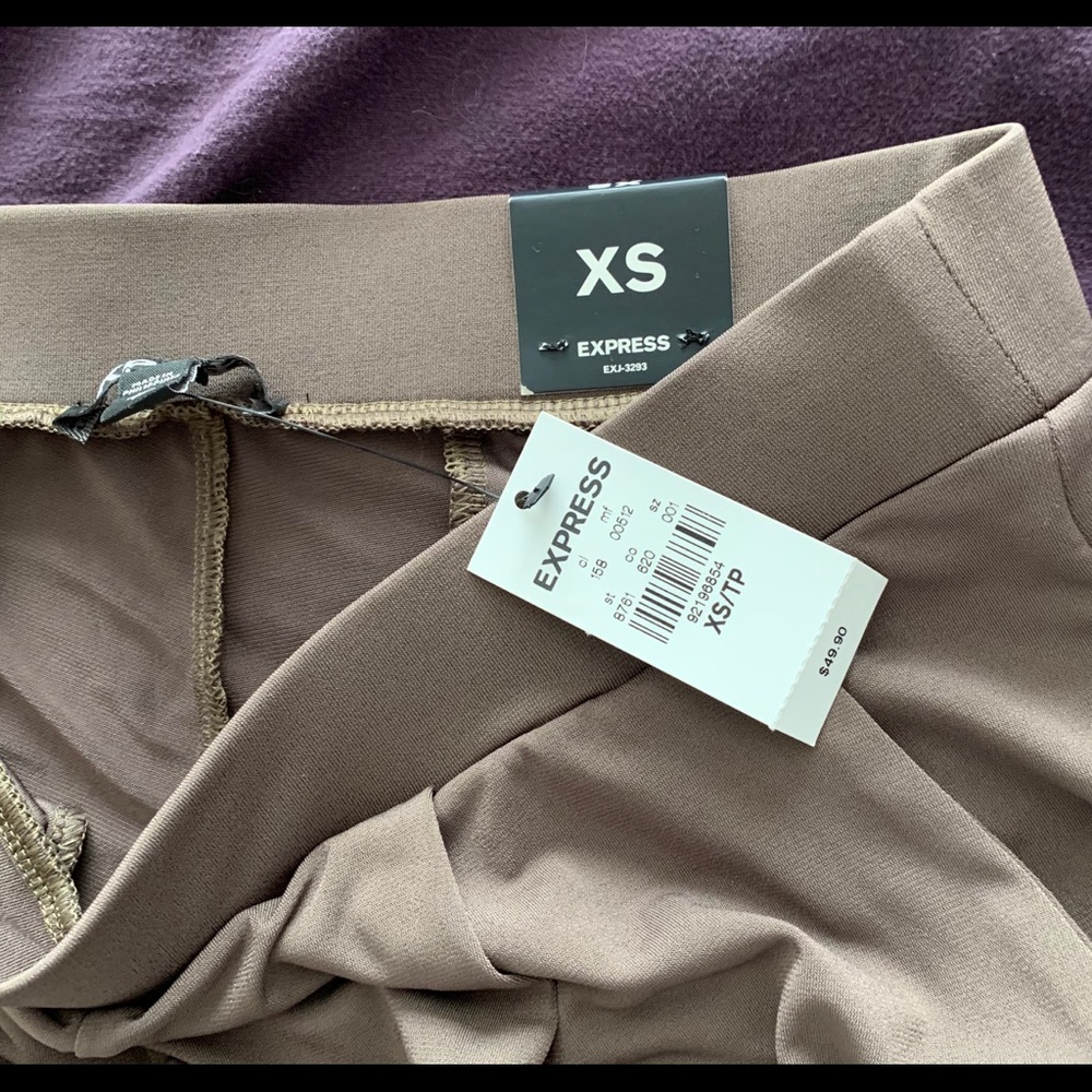 Ankle ruched silky jogger by express sz XS